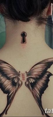 Фото тату замочная скважина 25.08.2018 №153 — keyhole tattoo — tatufoto.com