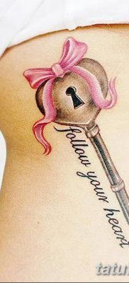 Фото тату замочная скважина 25.08.2018 №164 — keyhole tattoo — tatufoto.com