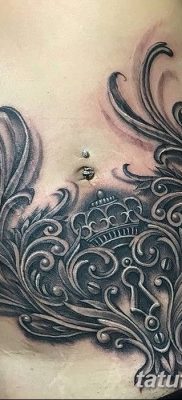 Фото тату замочная скважина 25.08.2018 №168 — keyhole tattoo — tatufoto.com