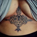 Фото тату замочная скважина 25.08.2018 №171 - keyhole tattoo - tatufoto.com