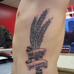 Фото тату колос пшеницы от 07.08.2018 №001 - tattoos ear of wheat - tatufoto.com