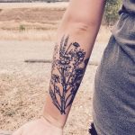 Фото тату колос пшеницы от 07.08.2018 №005 - tattoos ear of wheat - tatufoto.com