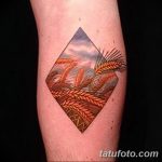 Фото тату колос пшеницы от 07.08.2018 №021 - tattoos ear of wheat - tatufoto.com