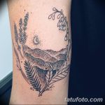 Фото тату колос пшеницы от 07.08.2018 №030 - tattoos ear of wheat - tatufoto.com