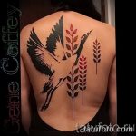Фото тату колос пшеницы от 07.08.2018 №050 - tattoos ear of wheat - tatufoto.com