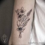 Фото тату колос пшеницы от 07.08.2018 №073 - tattoos ear of wheat - tatufoto.com