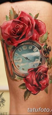 Фото тату красная роза от 08.08.2018 №102 — red rose tattoo — tatufoto.com