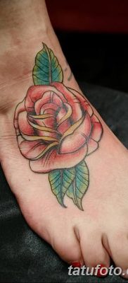 Фото тату красная роза от 08.08.2018 №133 — red rose tattoo — tatufoto.com