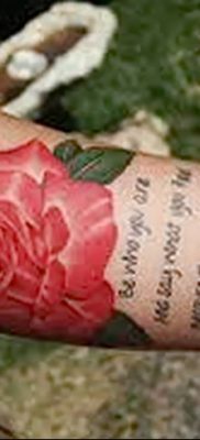 Фото тату красная роза от 08.08.2018 №157 — red rose tattoo — tatufoto.com