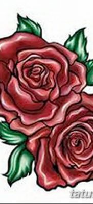 Фото тату красная роза от 08.08.2018 №158 — red rose tattoo — tatufoto.com