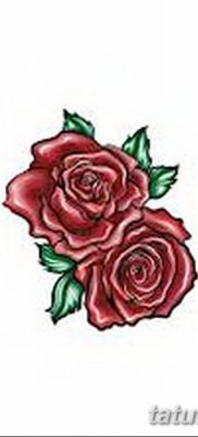 Фото тату красная роза от 08.08.2018 №161 — red rose tattoo — tatufoto.com