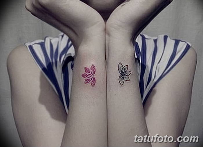 Фото тату лотос для девушки от 07.08.2018 №026 — lotus tattoo for girl — tatufoto.com