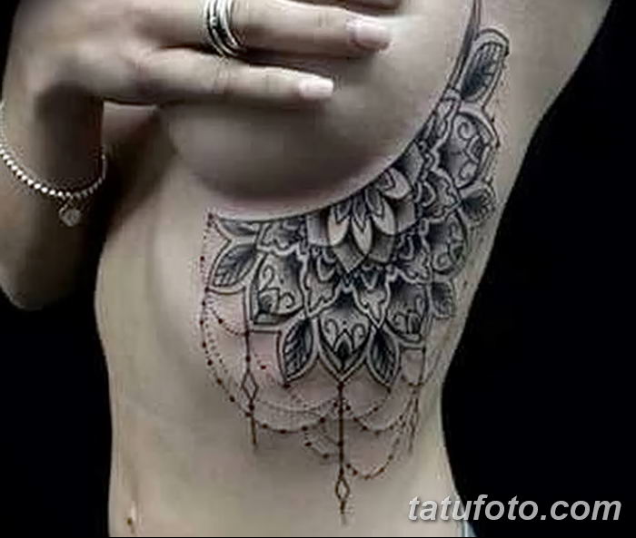 Фото тату лотос для девушки от 07.08.2018 №030 — lotus tattoo for girl — tatufoto.com