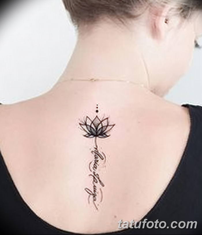 Фото тату лотос для девушки от 07.08.2018 №046 — lotus tattoo for girl — tatufoto.com