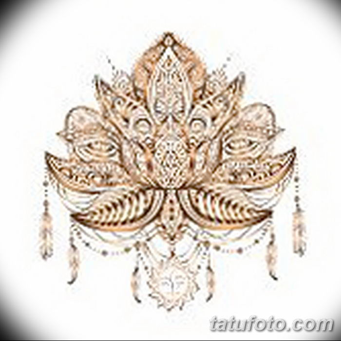 Фото тату лотос для девушки от 07.08.2018 №052 — lotus tattoo for girl — tatufoto.com