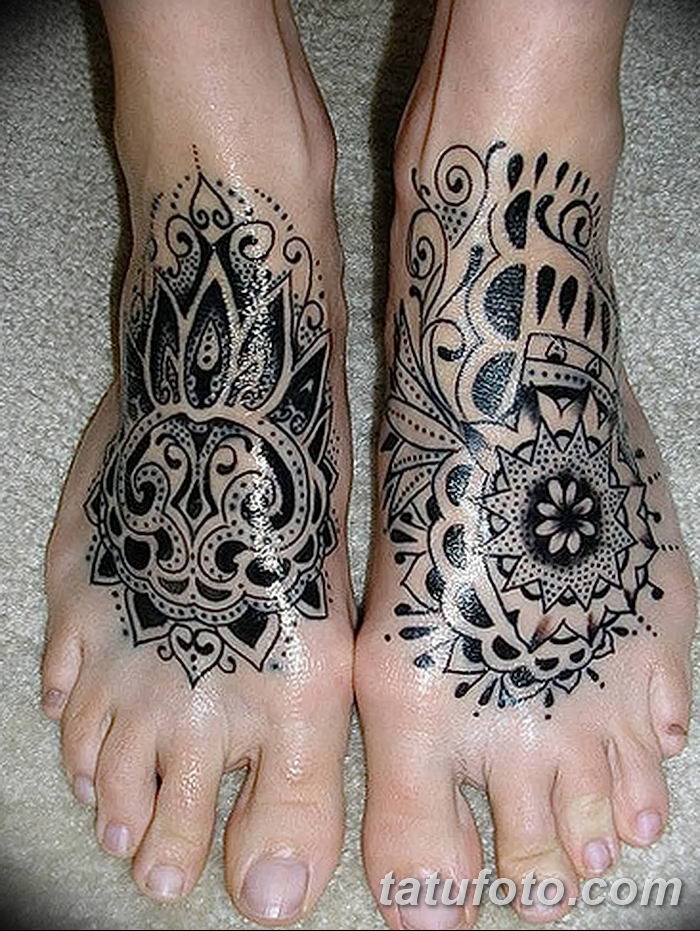 Фото тату лотос для девушки от 07.08.2018 №053 — lotus tattoo for girl — tatufoto.com