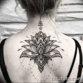 Фото тату лотос для девушки от 07.08.2018 №074 - lotus tattoo for girl - tatufoto.com