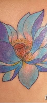 Фото тату лотос для девушки от 07.08.2018 №117 — lotus tattoo for girl — tatufoto.com