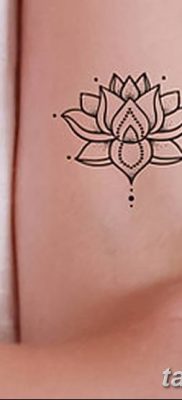 Фото тату лотос для девушки от 07.08.2018 №124 — lotus tattoo for girl — tatufoto.com