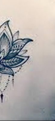 Фото тату лотос для девушки от 07.08.2018 №128 — lotus tattoo for girl — tatufoto.com