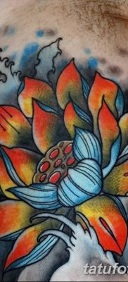Фото тату лотос для девушки от 07.08.2018 №130 — lotus tattoo for girl — tatufoto.com