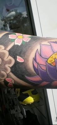 Фото тату лотос для девушки от 07.08.2018 №136 — lotus tattoo for girl — tatufoto.com