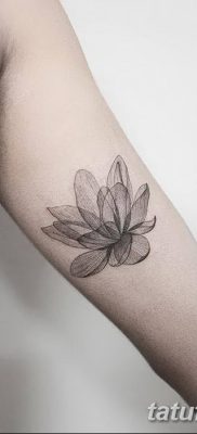 Фото тату лотос для девушки от 07.08.2018 №137 — lotus tattoo for girl — tatufoto.com