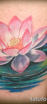 Фото тату лотос для девушки от 07.08.2018 №145 — lotus tattoo for girl — tatufoto.com