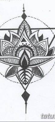 Фото тату лотос для девушки от 07.08.2018 №146 — lotus tattoo for girl — tatufoto.com