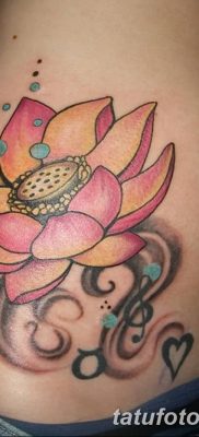 Фото тату лотос для девушки от 07.08.2018 №152 — lotus tattoo for girl — tatufoto.com