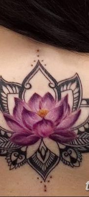 Фото тату лотос для девушки от 07.08.2018 №162 — lotus tattoo for girl — tatufoto.com