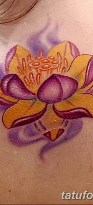 Фото тату лотос для девушки от 07.08.2018 №170 — lotus tattoo for girl — tatufoto.com