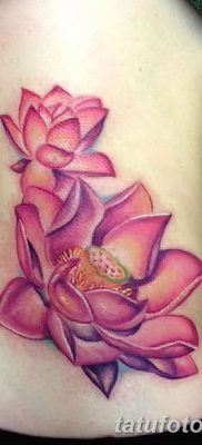 Фото тату лотос для девушки от 07.08.2018 №171 — lotus tattoo for girl — tatufoto.com