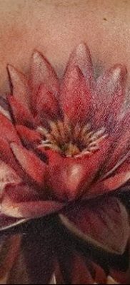 Фото тату лотос для девушки от 07.08.2018 №175 — lotus tattoo for girl — tatufoto.com