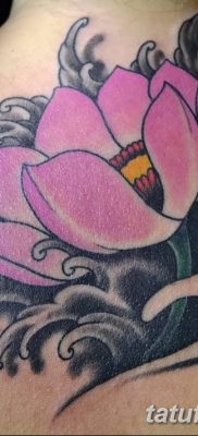 Фото тату лотос для девушки от 07.08.2018 №184 — lotus tattoo for girl — tatufoto.com