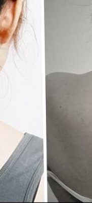 Фото тату лотос для девушки от 07.08.2018 №192 — lotus tattoo for girl — tatufoto.com