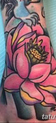 Фото тату лотос для девушки от 07.08.2018 №193 — lotus tattoo for girl — tatufoto.com