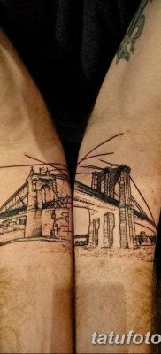 Фото тату мост 25.08.2018 №019 — bridge tattoo — tatufoto.com