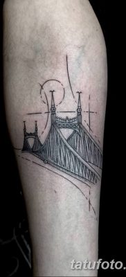 Фото тату мост 25.08.2018 №026 — bridge tattoo — tatufoto.com
