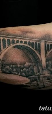 Фото тату мост 25.08.2018 №032 — bridge tattoo — tatufoto.com