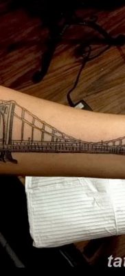 Фото тату мост 25.08.2018 №147 — bridge tattoo — tatufoto.com