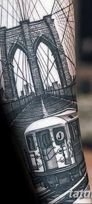 Фото тату мост 25.08.2018 №160 — bridge tattoo — tatufoto.com