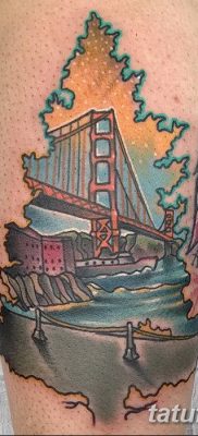 Фото тату мост 25.08.2018 №165 — bridge tattoo — tatufoto.com