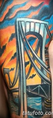 Фото тату мост 25.08.2018 №166 — bridge tattoo — tatufoto.com