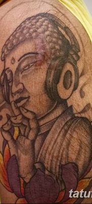 Фото тату наушники 28.08.2018 №030 — tattoo headphones — tatufoto.com