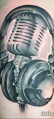 Фото тату наушники 28.08.2018 №125 — tattoo headphones — tatufoto.com