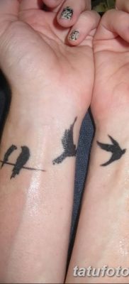 Фото тату птицы для девушек от 07.08.2018 №015 — bird tattoo for girls — tatufoto.com