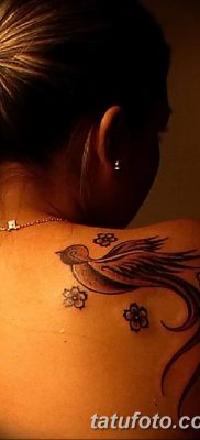 Фото тату птицы для девушек от 07.08.2018 №026 — bird tattoo for girls — tatufoto.com