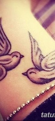 Фото тату птицы для девушек от 07.08.2018 №039 — bird tattoo for girls — tatufoto.com