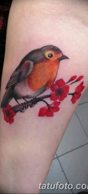 Фото тату птицы для девушек от 07.08.2018 №052 — bird tattoo for girls — tatufoto.com
